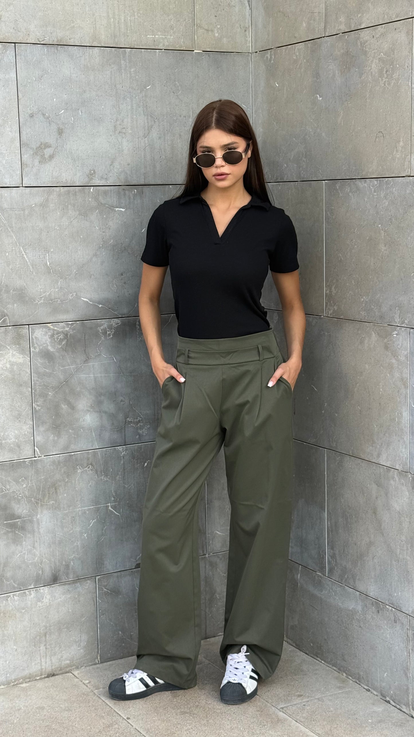 Emy's Everyday Pleated Trousers