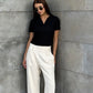 Emy's Everyday Pleated Trousers