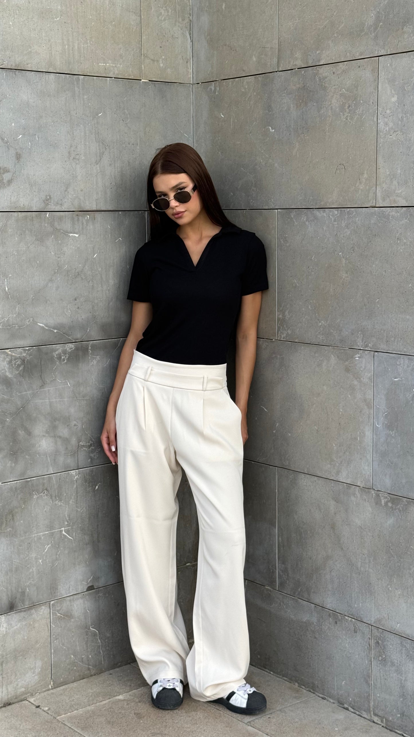 Emy's Everyday Pleated Trousers