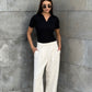 Emy's Everyday Pleated Trousers
