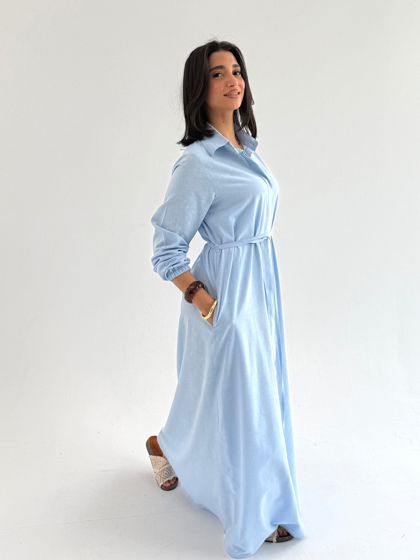 The Emy’s Luxury Linen Maxi