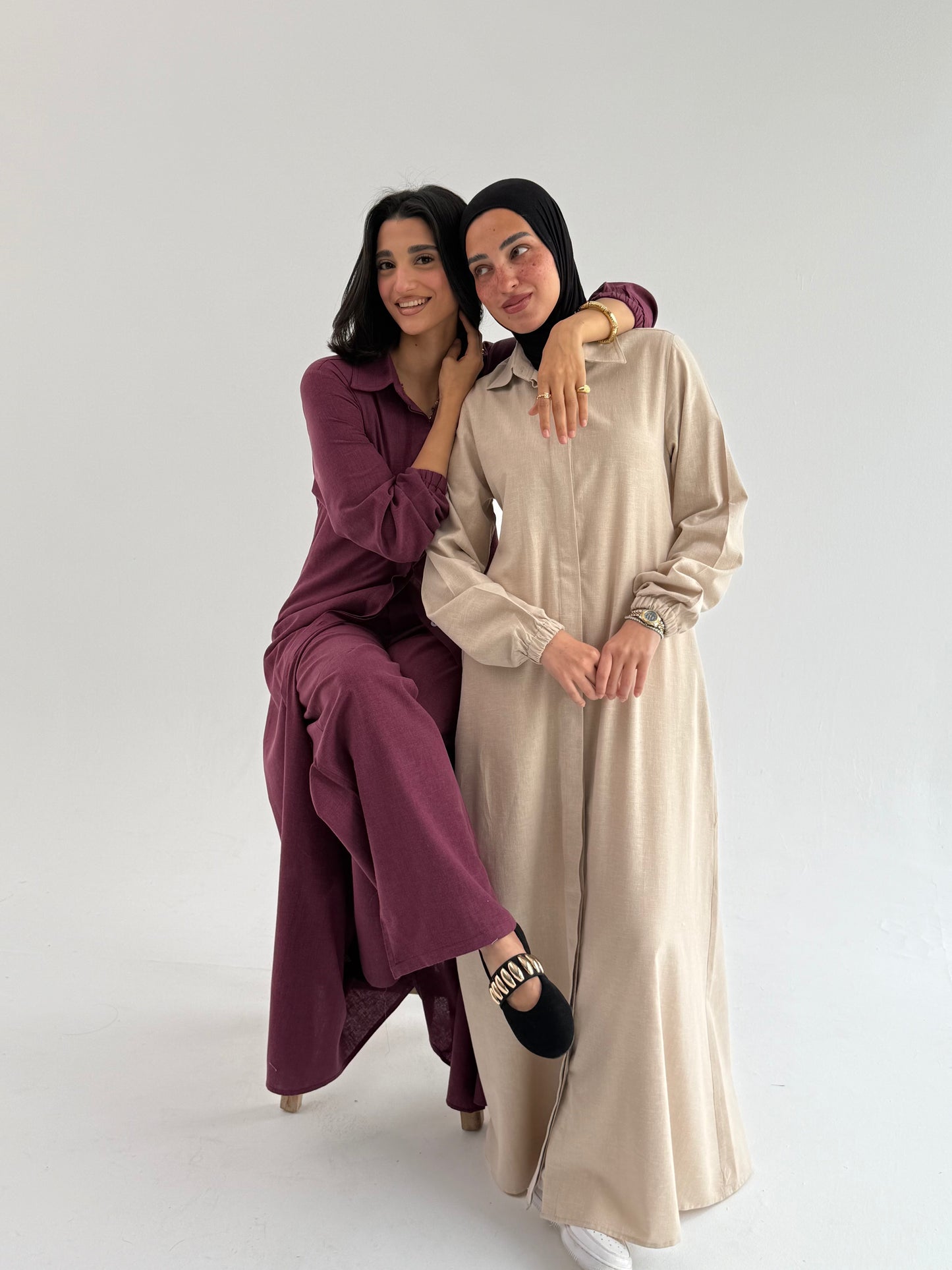 The Emy’s Luxury Linen Maxi