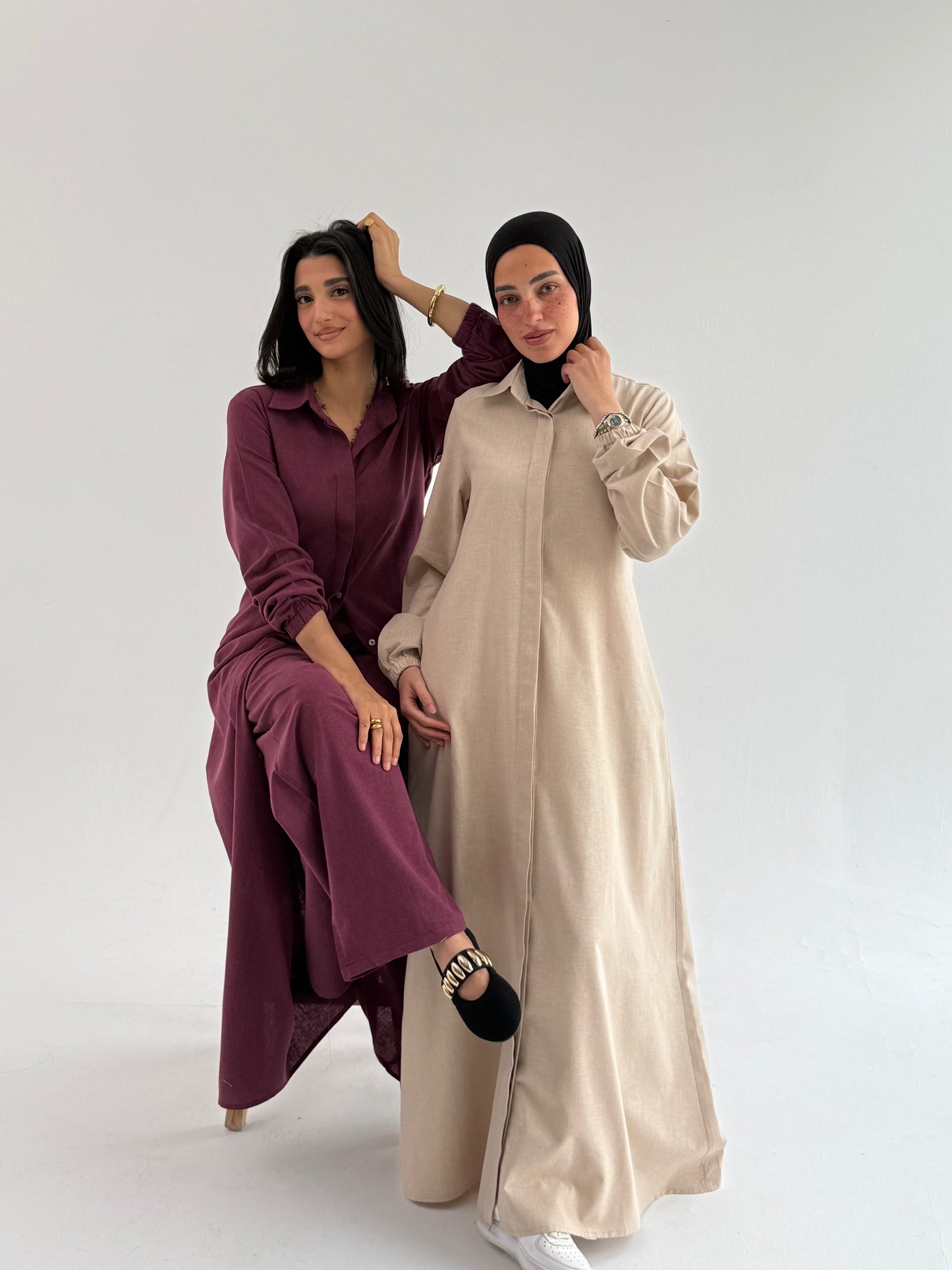 The Emy’s Luxury Linen Maxi