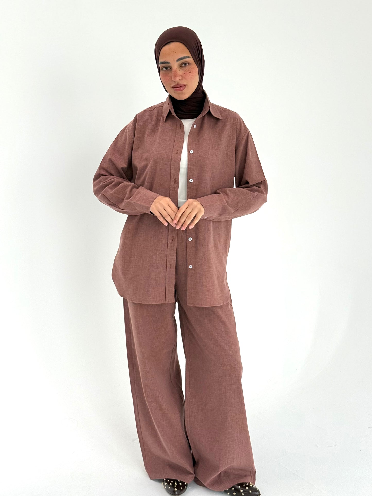 Emy’s Breeze Linen-Cotton Set