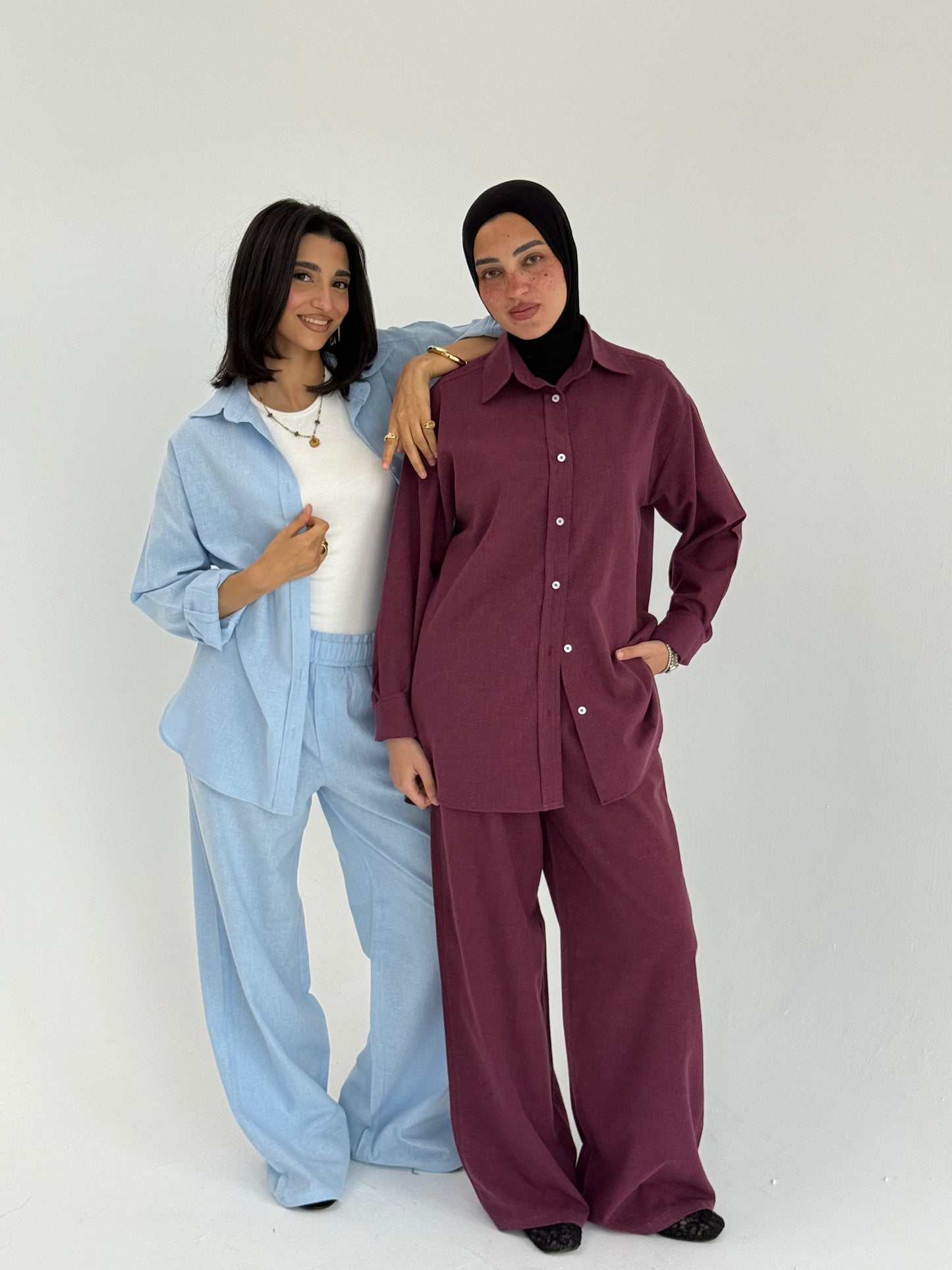 Emy’s Breeze Linen-Cotton Set