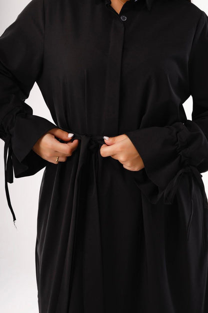 Bengaline Black Dress