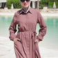 The Signature Maxi Shirt Dress .
